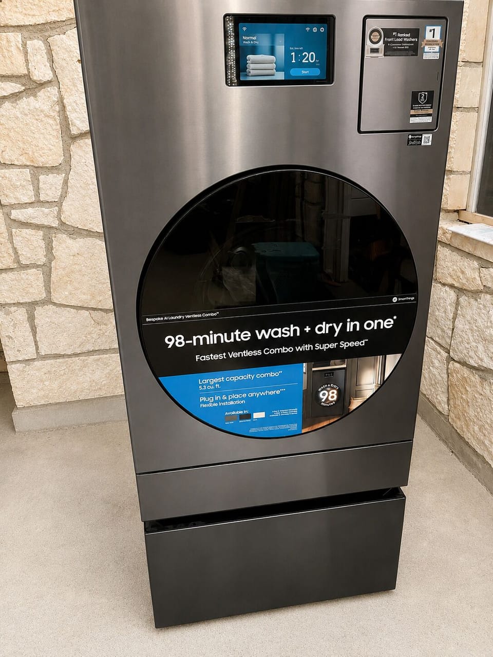 Brand new Samsung washer/dryer!