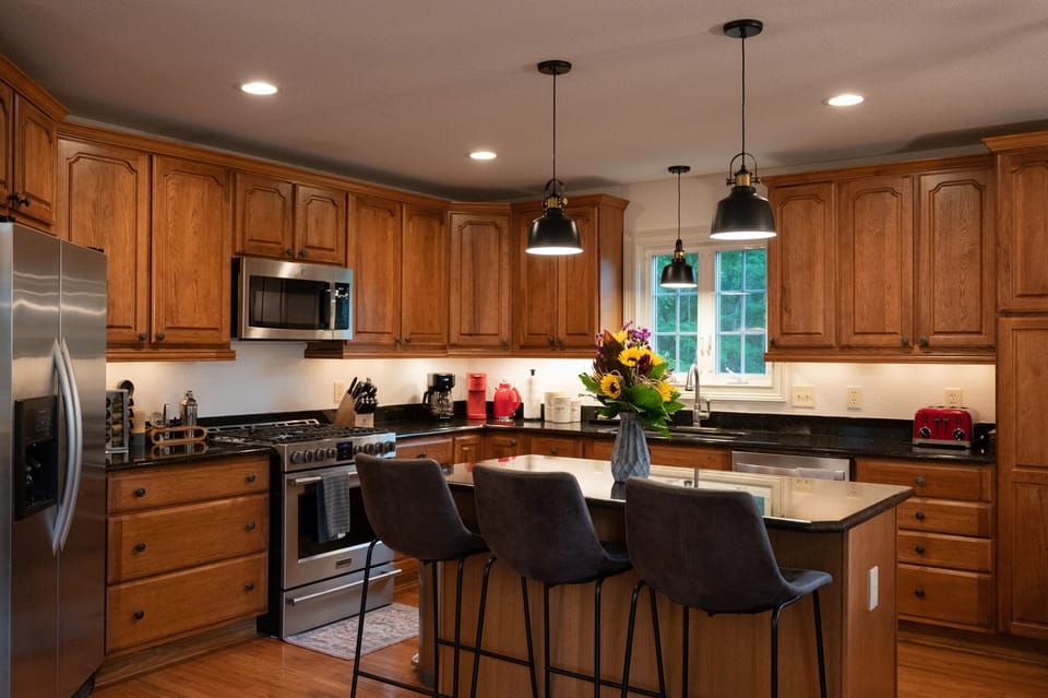 Kitchen - great for large groups and well-stocked! 