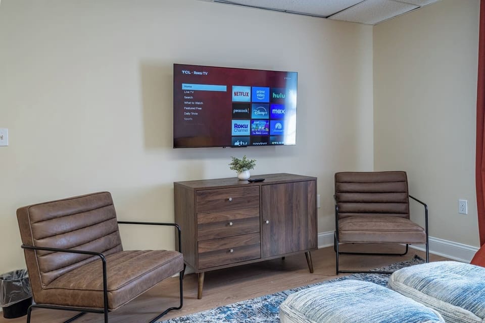 smart TV in all 4 bedrooms