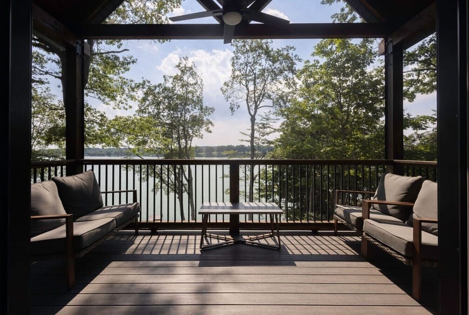 screen porch from inside