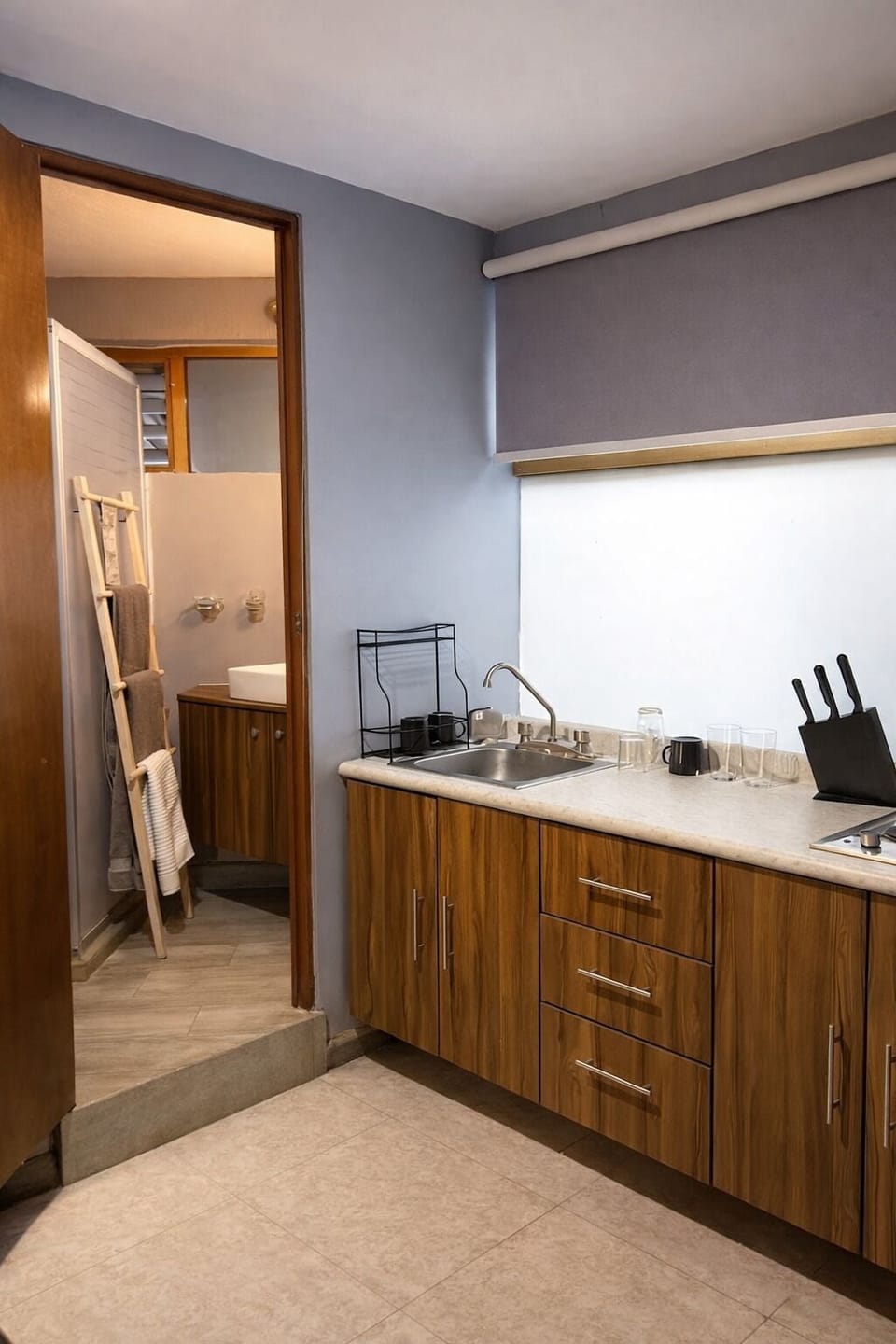 Classic Apartment, 1 Queen Bed, Kitchenette | Private kitchen | Fridge, microwave, cookware/dishes/utensils