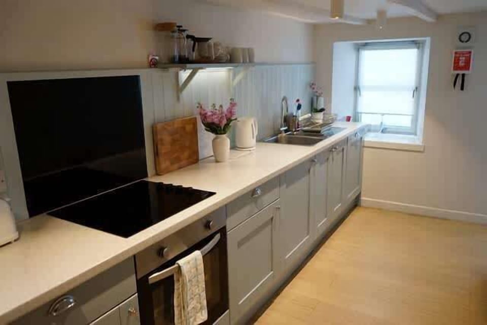 Induction hob and full size oven