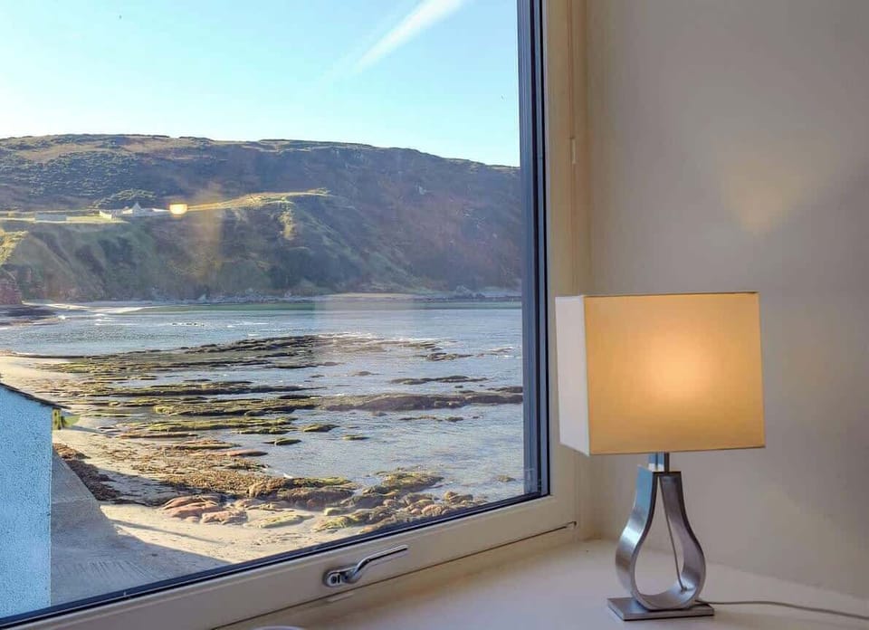 West from the master bedroom toward the beach and St Johns Church