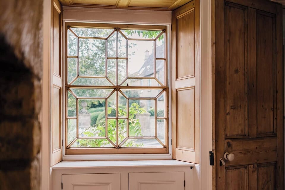 Original features and warm, natural interiors throughout