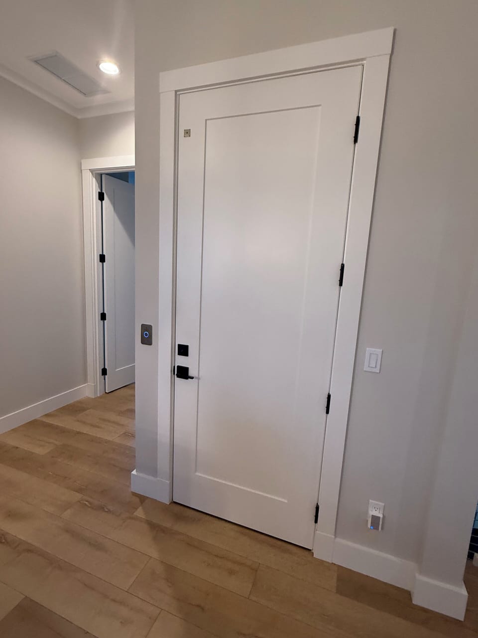 Private elevator door