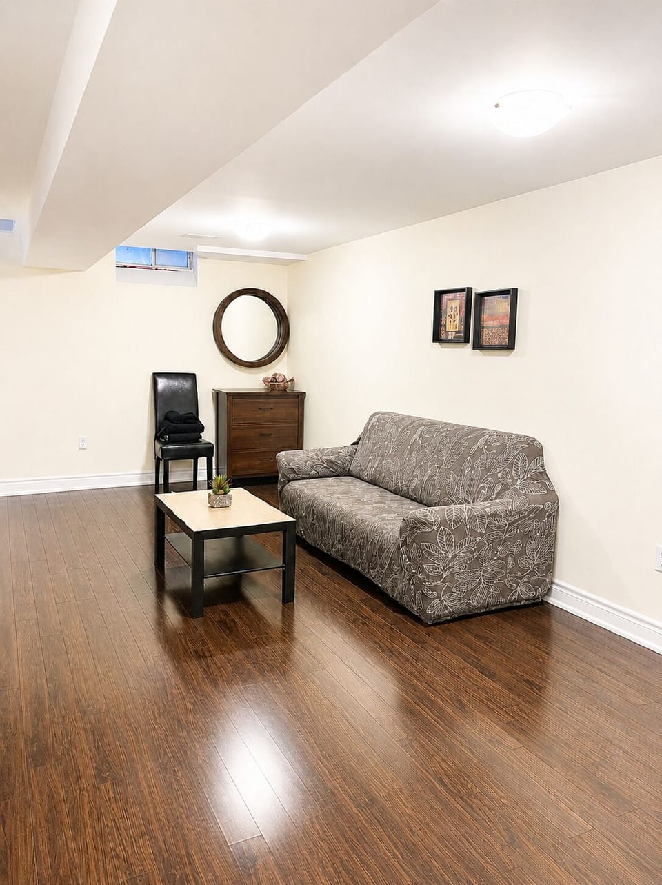 Spacious Living Area with Sofa Seating