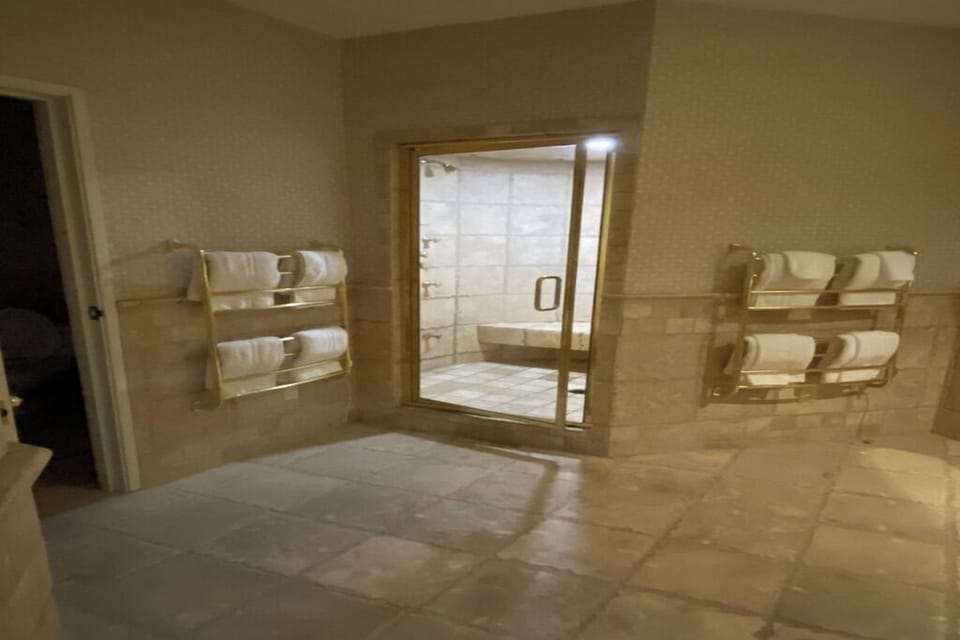 Recharge with a roomy shower space designed for lingering comfort.