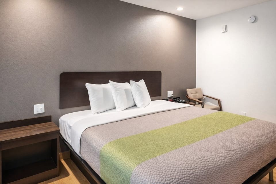Bedroom. Interior and views may vary based on location and availability.