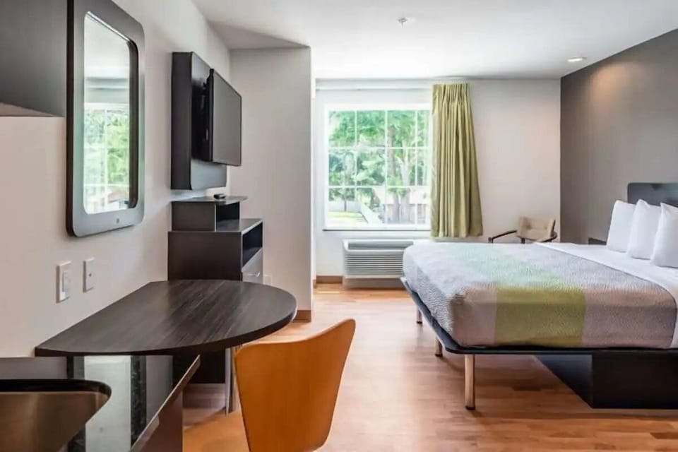 Bedroom. Interior and views may vary based on location and availability.