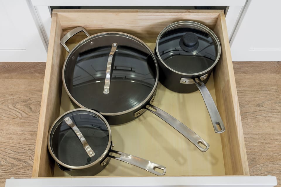 Cook with ease using our selection of non-stick pots.