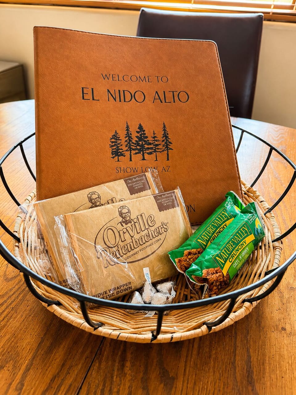 Start your stay with complimentary treats and browse our welcome binder full of helpful information and local recommendations.