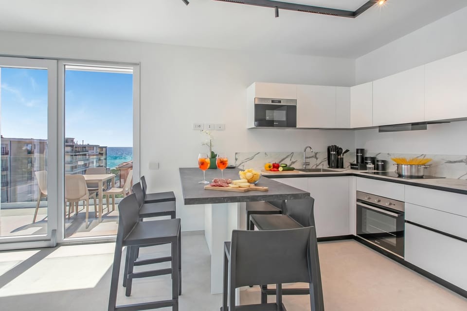 Kitchen and dining area