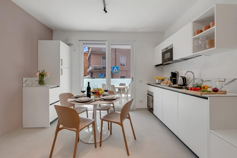 Kitchen and dining area