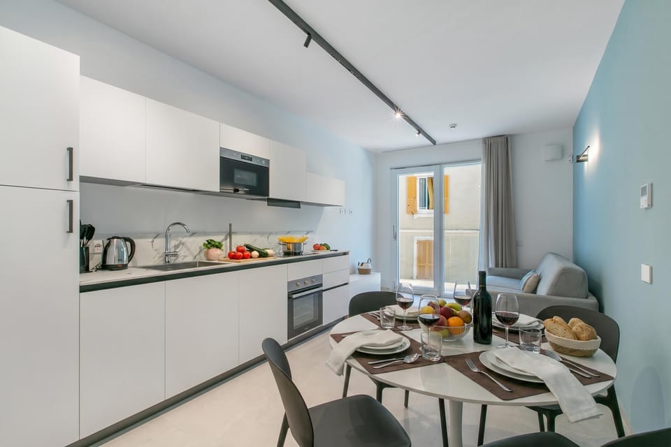 Kitchen and dining area