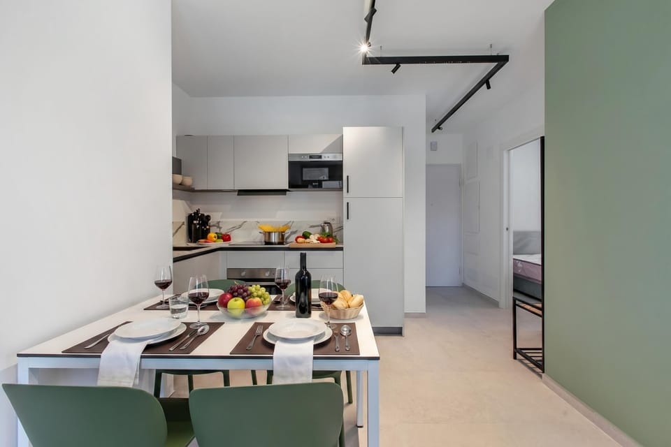 Kitchen and dining area