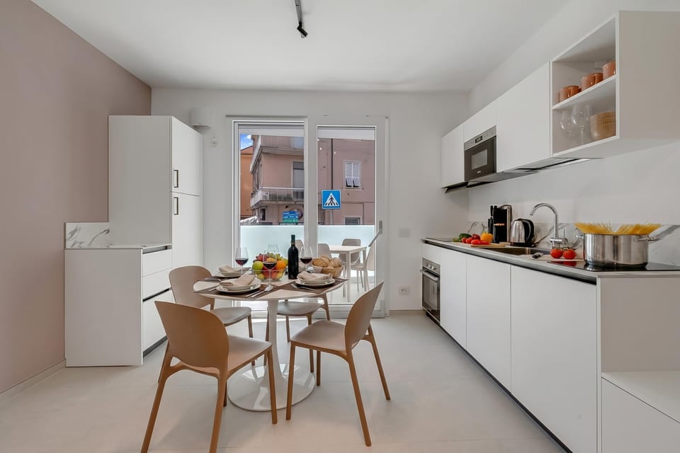 Kitchen and dining area