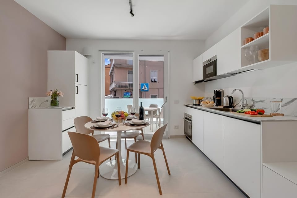 Kitchen and dining area