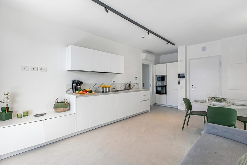 Kitchen and dining area