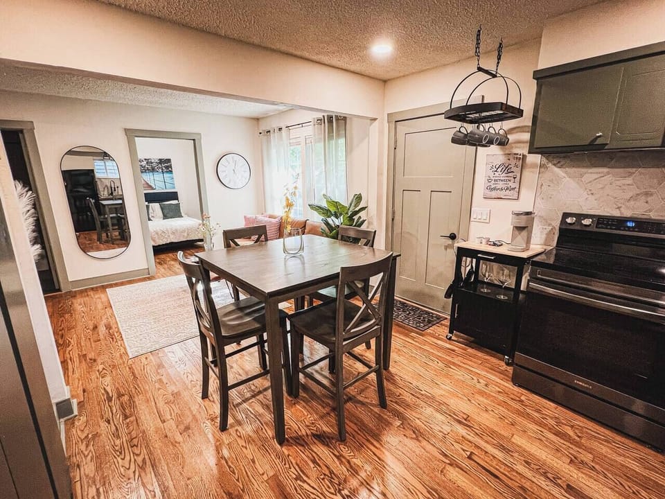 Kitchen looking into Living Room