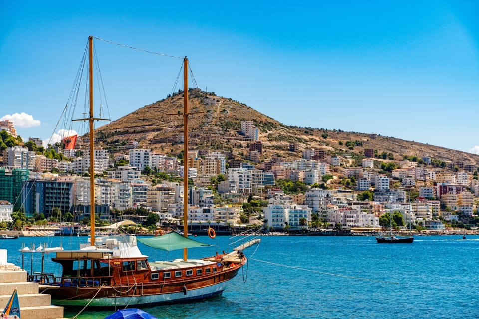 Sarande's city view