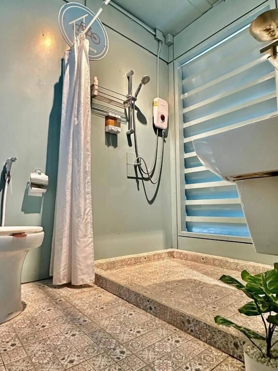 Family Villa, Balcony, Courtyard View | Bathroom
