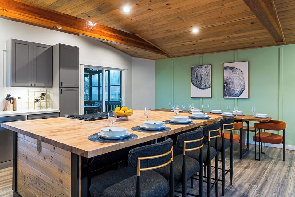 The heart of the home—perfect for meals, drinks, and connection.