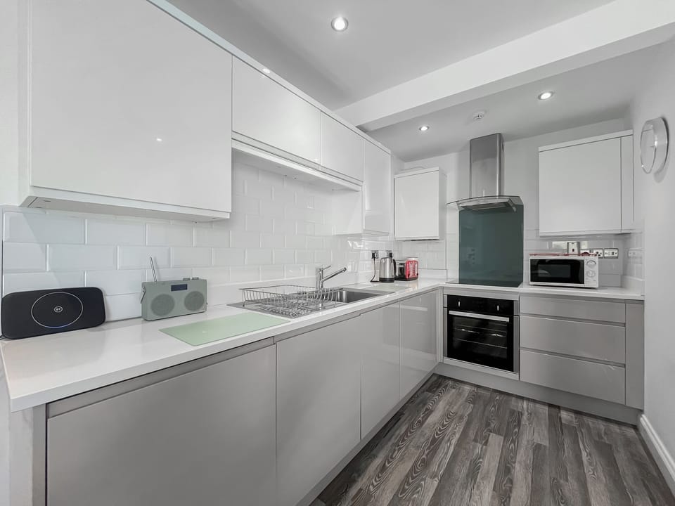 Open plan living space | Pannett Apartment, Whitby