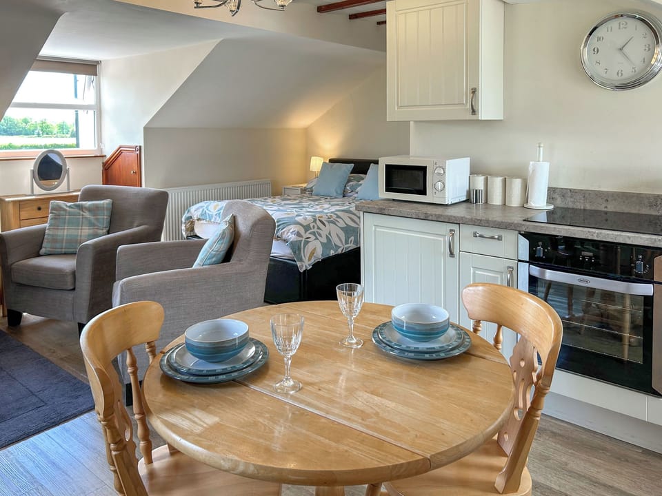 Open plan living space | The Studio - Stanley Lodge Farmhouse, Lancaster