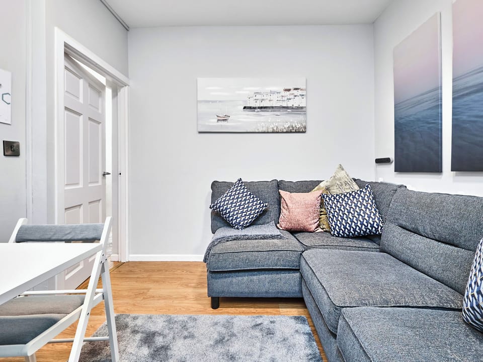 Living room/dining room | No.2 Princess Yellow Apartments - Portrush By The Sea, Portrush