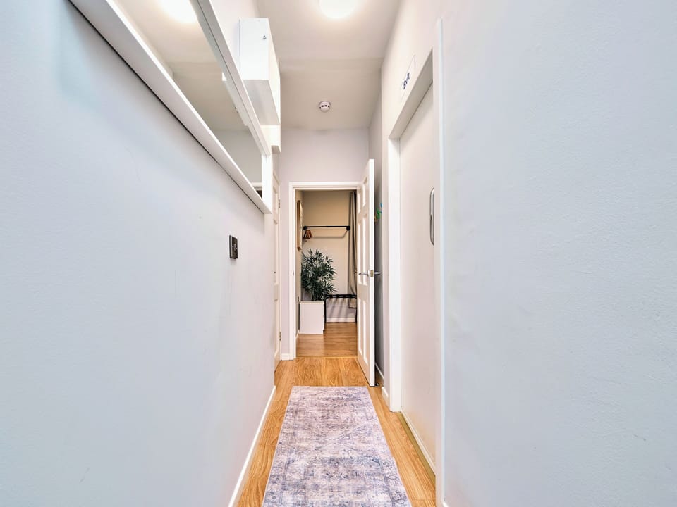 Hallway | No.2 Princess Yellow Apartments - Portrush By The Sea, Portrush