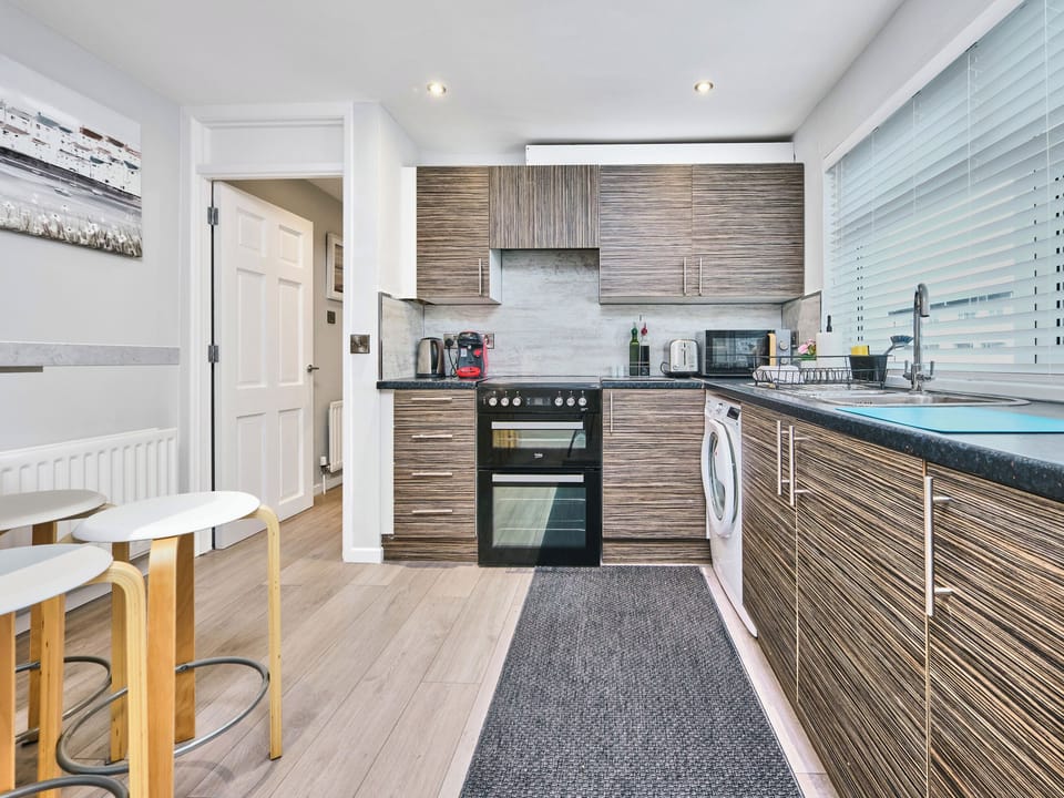 Kitchen | No.3 Princess Yellow Apartments - Portrush By The Sea, Portrush