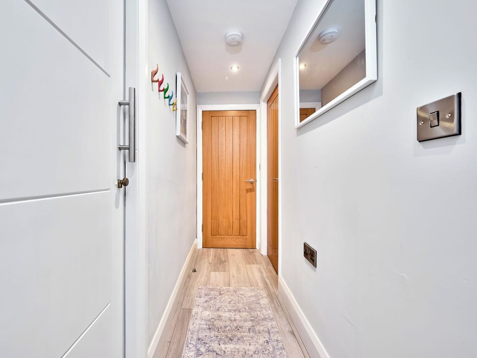 Hallway | No.3 Princess Yellow Apartments - Portrush By The Sea, Portrush