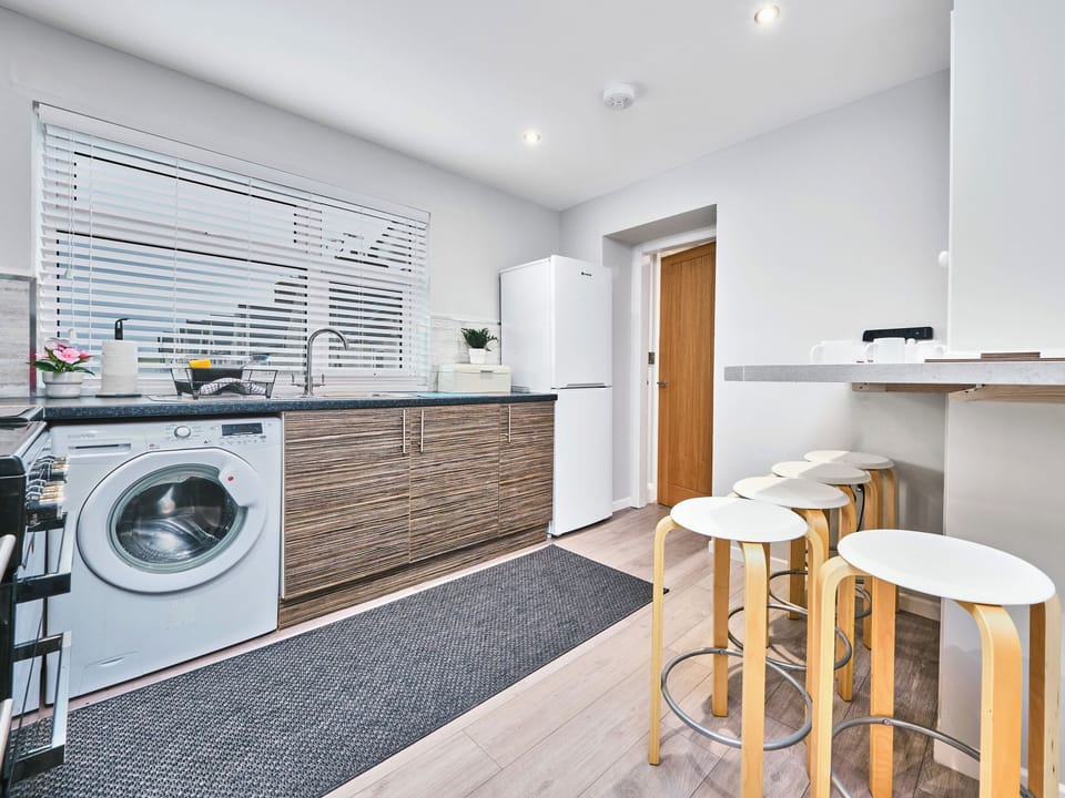Kitchen | No.3 Princess Yellow Apartments - Portrush By The Sea, Portrush