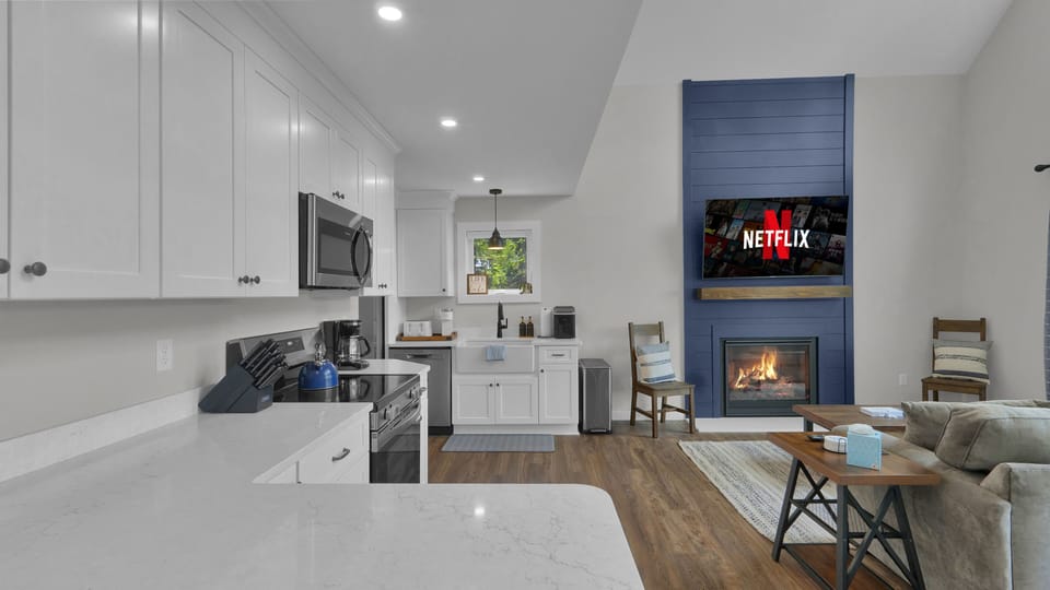 Cook with ease while staying connected  to the rest of the group.