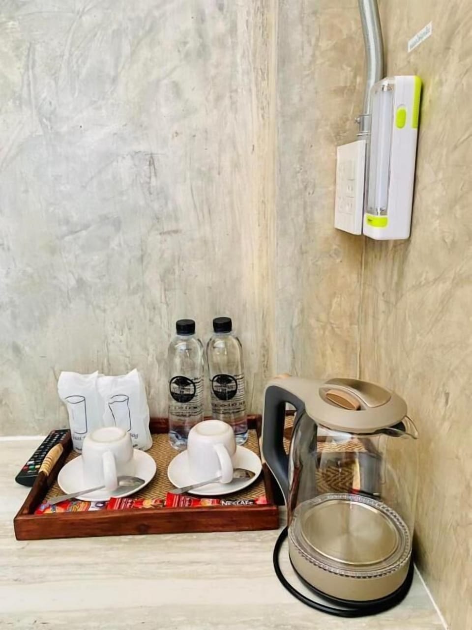 Twin Room, Balcony, Park View | Coffee and/or coffee maker