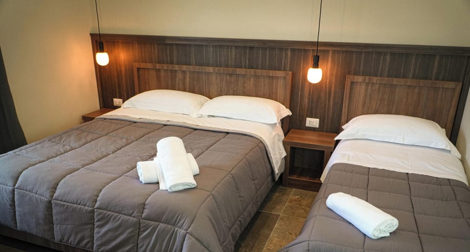 Comfort Triple Room, Balcony, City View | In-room safe, desk, laptop workspace, free WiFi