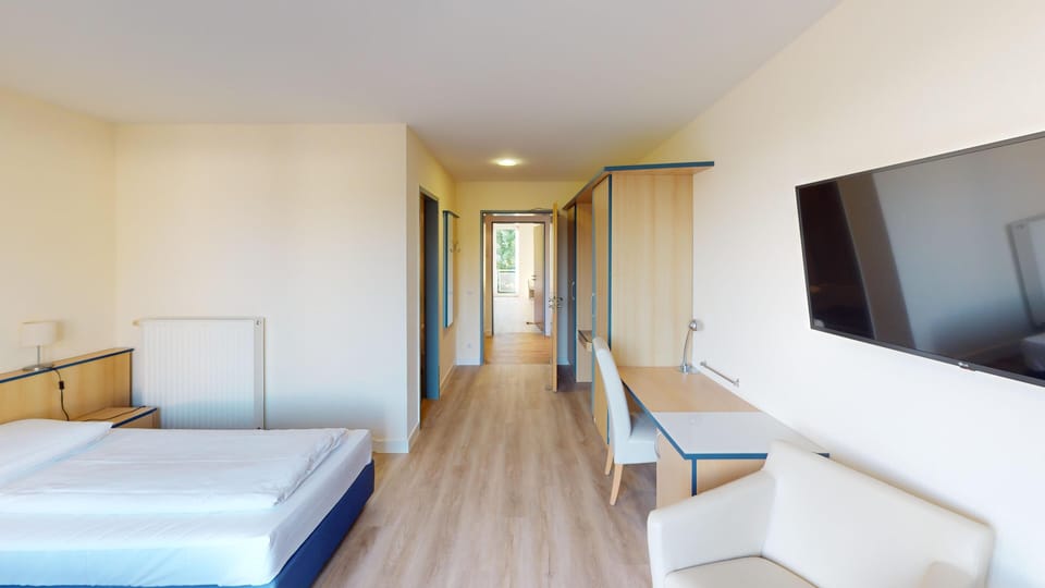 Basic Double or Twin Room, Patio | Desk, laptop workspace, free WiFi
