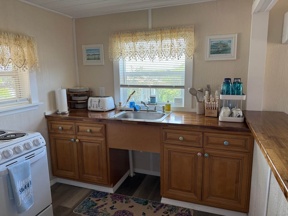 Kitchen view of the bayou 