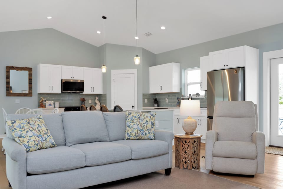 Living Room and Kitchen