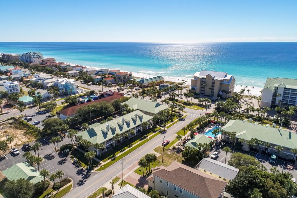 Condo, 1 Queen Bed with Sofa bed (Caribbean Dunes 226) | Aerial view