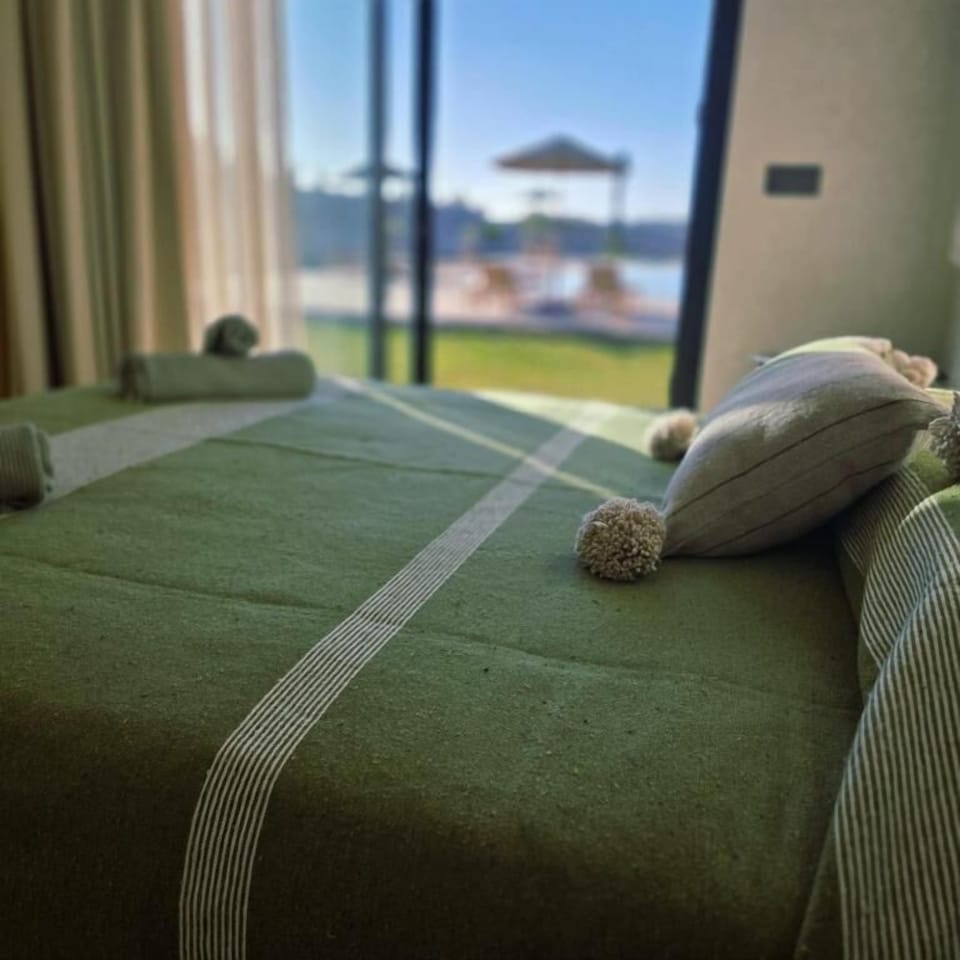 Comfort Room, Patio, Pool View | Soundproofing, iron/ironing board, free WiFi, wheelchair access