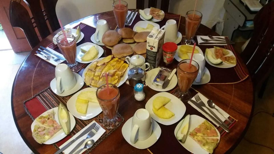 Free daily full breakfast