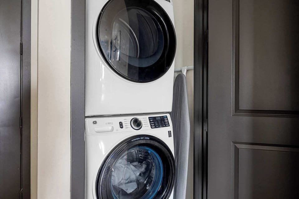 In-unit washer and dryer
