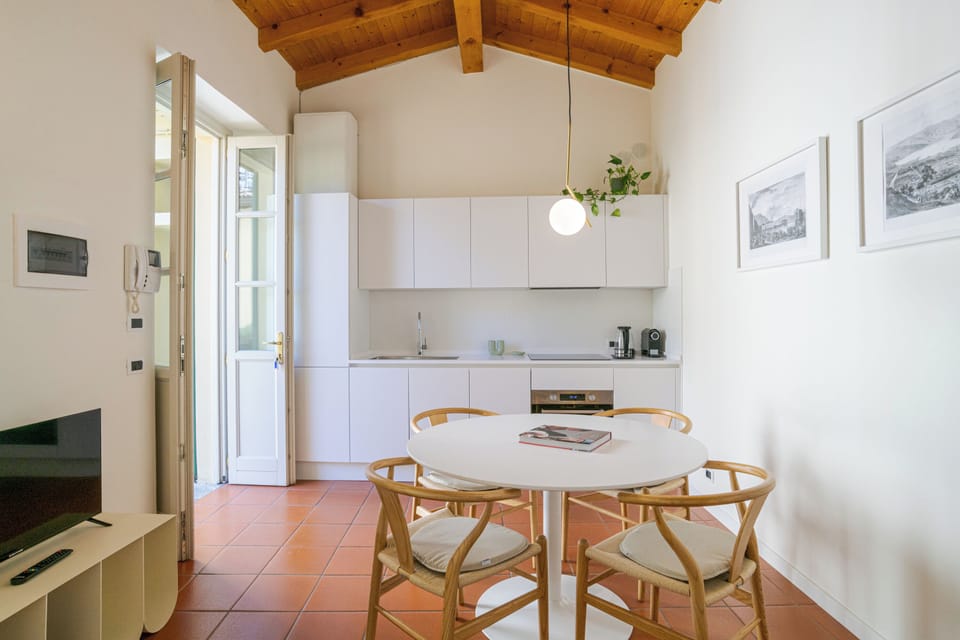 Kitchen and dining area