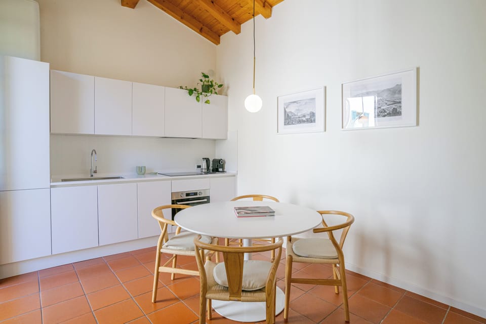 Kitchen and dining area
