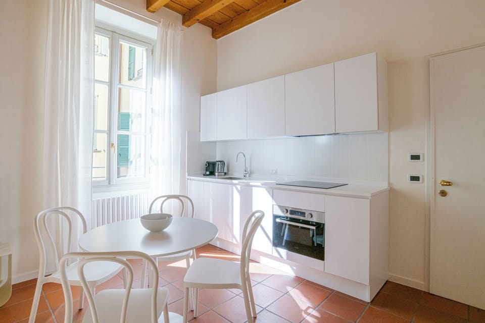 Kitchen and dining area