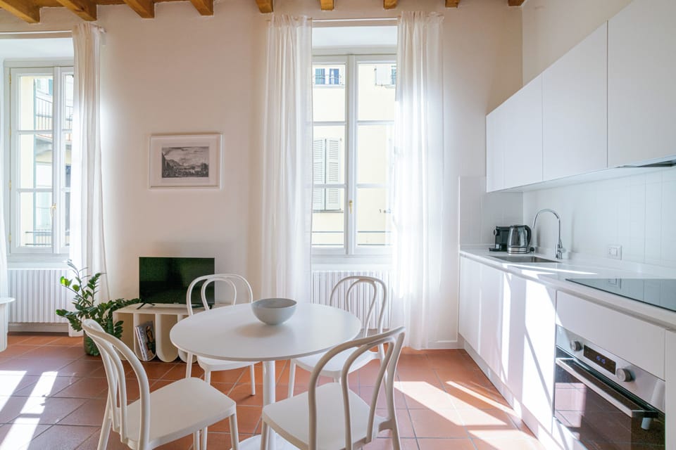 Kitchen and dining area