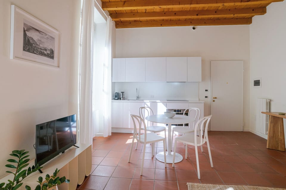 Kitchen and dining area