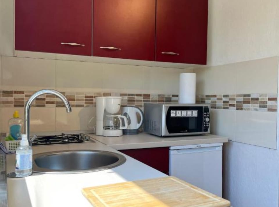 Apartment (One Bedroom Apartment with Terrace) | Private kitchen | Fridge