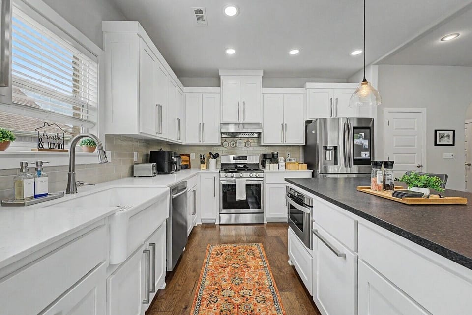 Kitchen | Stainless Steel Appliances | Coffee Station